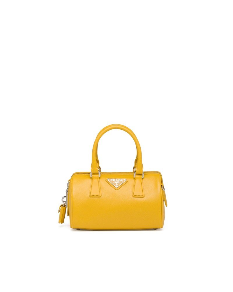 Saffiano Leather Top-handle Bag