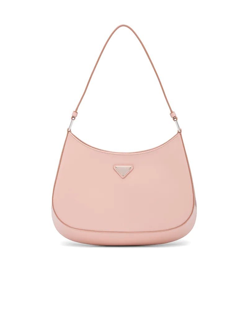 Prada Cleo Brushed Leather Shoulder Bag