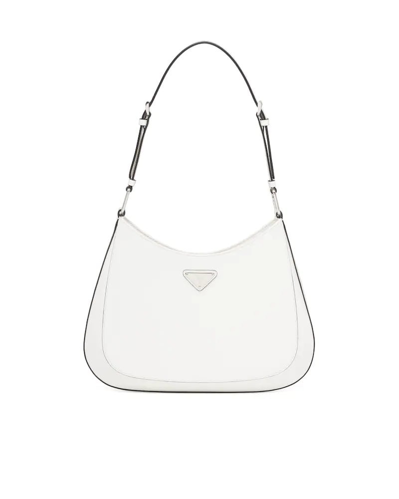 Prada Cleo Brushed Leather Shoulder Bag
