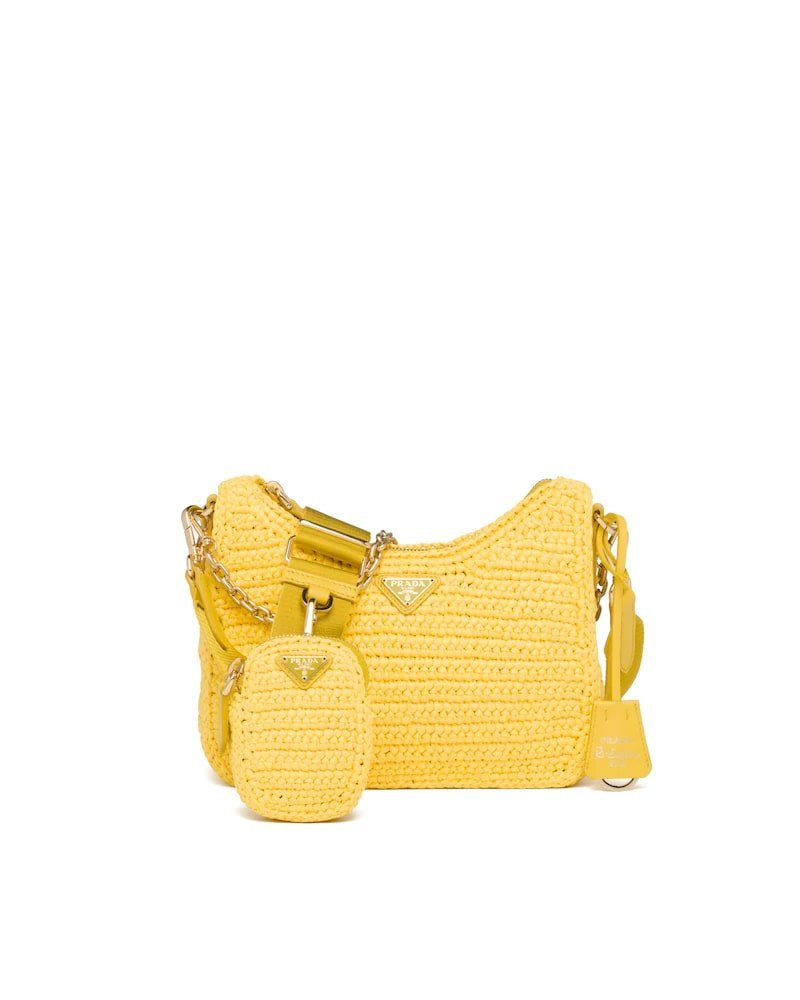 Prada Re-Edition 2005 Raffia Bag