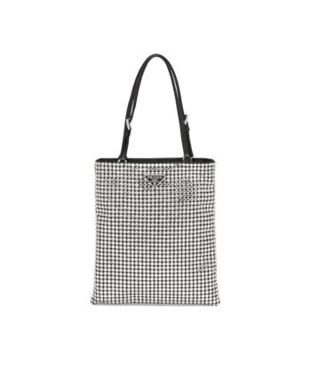 Satin Handbag With Decoration