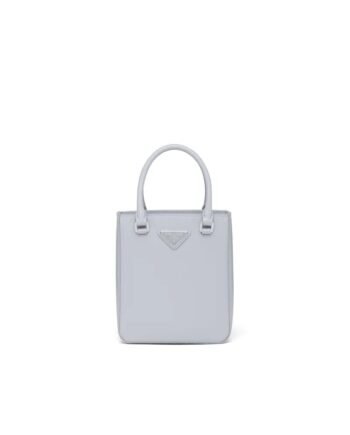 Prada Small Brushed Leather Tote