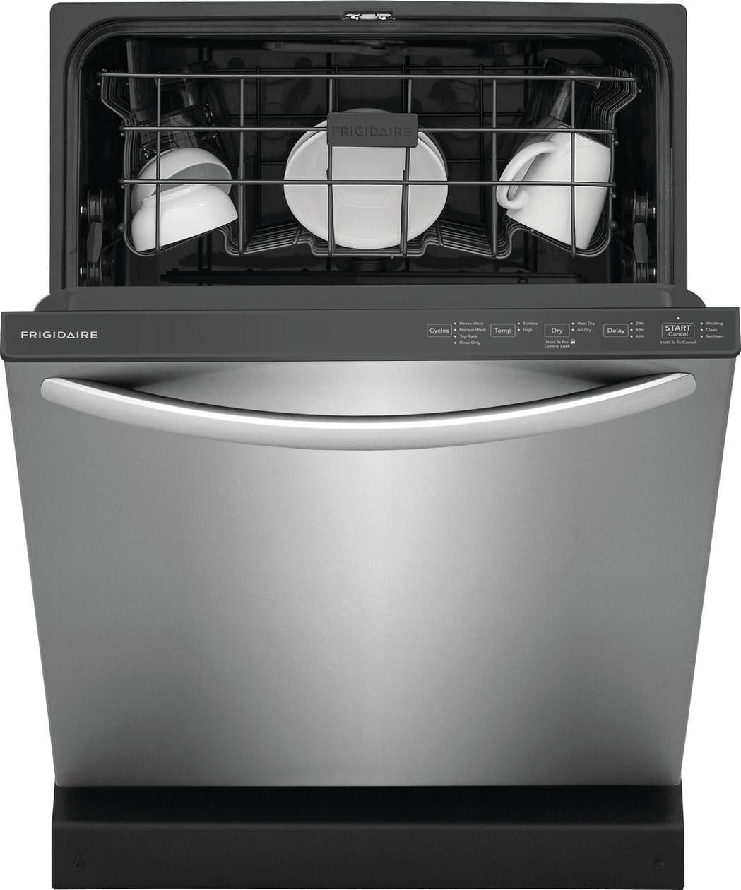 Frigidaire FDPH4316AS 24″ Dishwasher, Energy Star Certified, Top Control, Stainless Steel