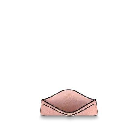 Louis Vuitton CARD HOLDER Rose Poudre Pink