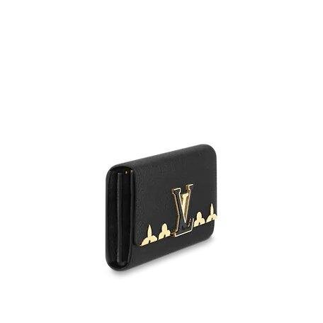 Louis Vuitton CAPUCINES WALLET Black
