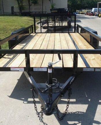 2025 7×16 Carry-On HD Landscape Trailer – 10K GVWR, Electric Brakes, Wood Floor