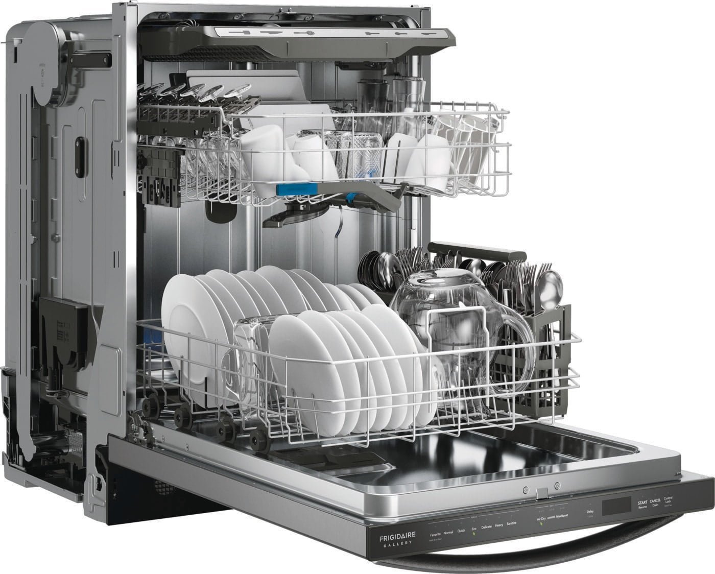 Frigidaire Gallery 24" Dishwasher with CleanBoost, Stainless Steel