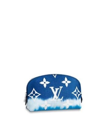 Louis Vuitton ESCALE COSMETIC POUCH PM Blue