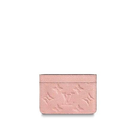 Louis Vuitton CARD HOLDER Rose Poudre Pink