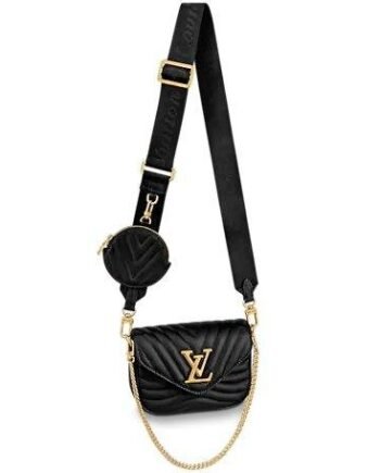 Louis Vuitton NEW WAVE MULTI-POCHETTE Black