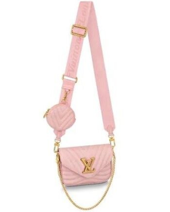 Louis Vuitton NEW WAVE MULTI-POCHETTE Rose Ballerine