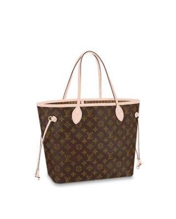 Louis Vuitton NEVERFULL MM Bag Beige