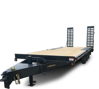 24,000 lb GVWR Deckover Equipment Float Trailer – Heavy-Duty Tandem Dual Axle