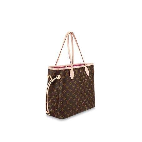 Louis Vuitton NEVERFULL MM Bag Pivoine Pink