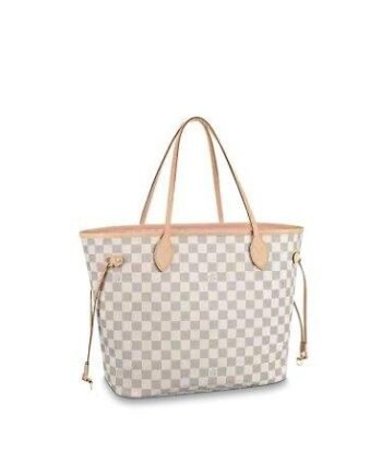 Louis Vuitton NEVERFULL MM Bag Rose Ballerine Pink