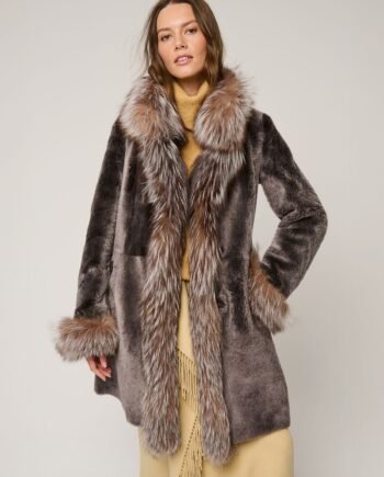 Chantal Reversible Sheepskin Coat