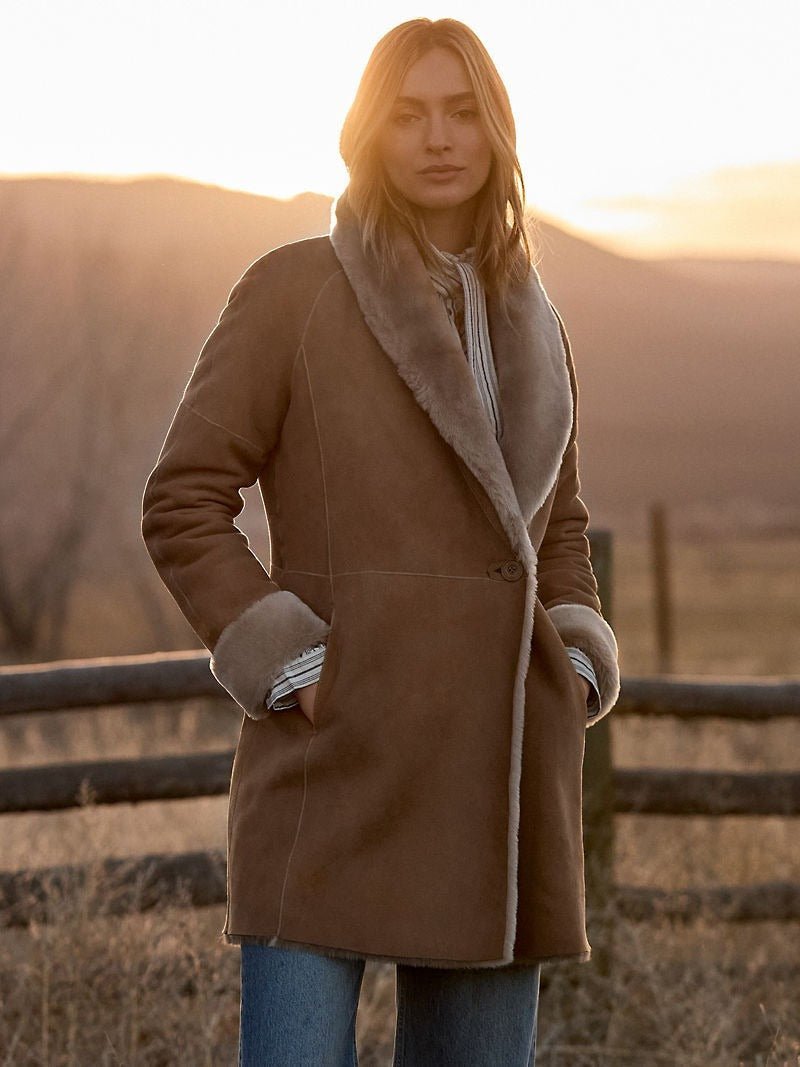 Nicole Sheepskin Coat