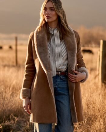 Nicole Sheepskin Coat