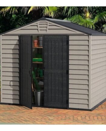 DuraMax StoreMax Plus 10.5×8 Ft with Molded Floor Vinyl Storage Shed