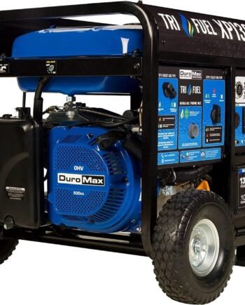 DuroMax 13000 Watt, Tri Fuel Portable Generator, w/ CO Alert