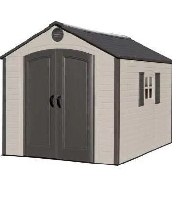 Lifetime 8 ft. x 10 ft. Outdoor Storage Shed – 60056