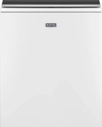 Maytag – 5.3 Cu. Ft. High Efficiency Smart Top Load Washer with Extra Power Button – White