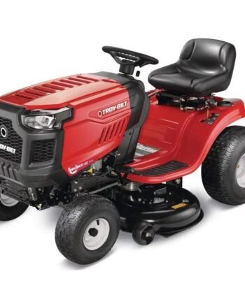 Troy Bilt Bronco 42 in 19 HP Briggs & Stratton Automatic Drive Gas Riding Lawn Tractor with Mow in Reverse
