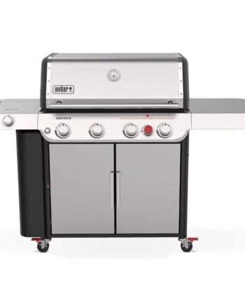 Weber – Genesis S-435 Propane Gas Grill – Stainless Steel (4 burners)