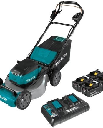 21 in. 18-Volt X2 (36-Volt) LXT Lithium-Ion Cordless Walk Behind Self Propelled Lawn Mower Kit with 4 Batteries (5.0 Ah)