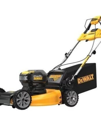 21 in. 20-Volt Cordless Electric Manual Walk Behind Self Propelled Mower with Two 12 Ah Flexvolt Batteries and Charger