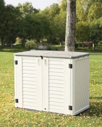 4 ft. W x 2 ft. D Plastic Horizontal Garage Shed