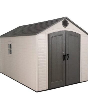 8 ft. W x 12.5 ft. D Plastic Storage Shed