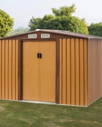 8.3 ft. W x 6 ft. D Metal Storage Shed