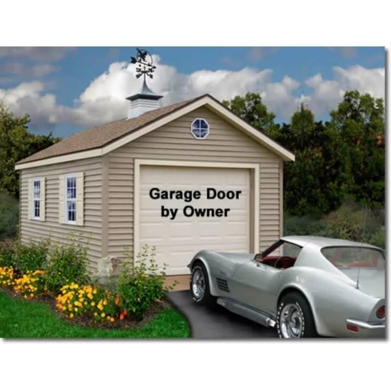 Best barns Greenbriar 12’x24′ Wood Garage Barn Kit-Installation included