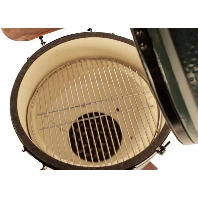Big Green Egg 18.25 in. Large Charcoal Kamado Grill and Smoker Green