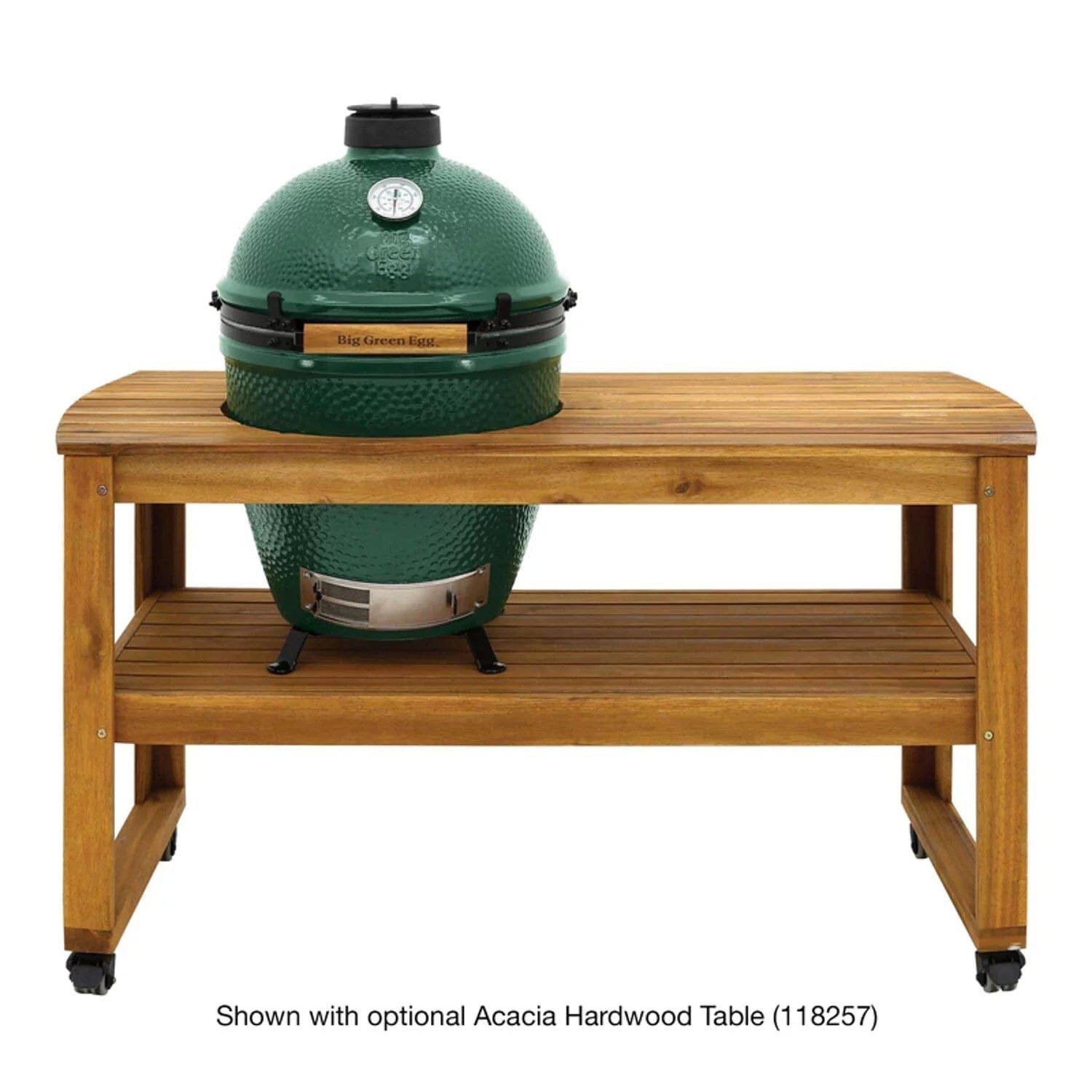 Big Green Egg 18.25 in. Large Charcoal Kamado Grill and Smoker Green