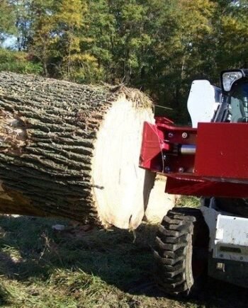 30-Ton Skid Steer Log Splitter – Tire-to-Tire Inverted Design (Model 3030) for Heavy-Duty Wood Splitting