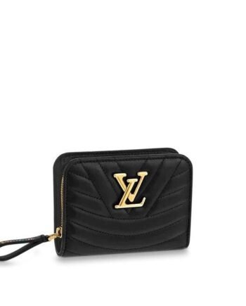 Louis Vuitton NEW WAVE ZIPPED COMPACT WALLET