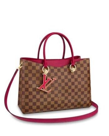Louis Vuitton RIVERSIDE Lie de Vin Red