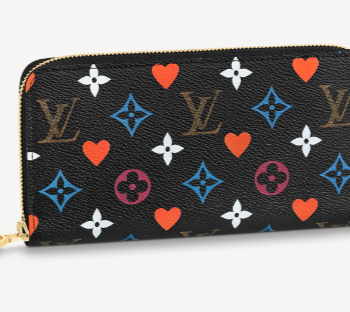 Louis Vuitton GAME ON ZIPPY WALLET Black