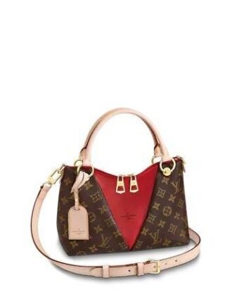 Louis Vuitton V TOTE BB Cerise Red