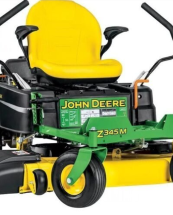 John Deere Z345M 42″ 22 HP Gas Zero-Turn Riding Mower with Dual Hydrostatic Transmissions