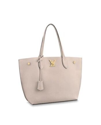 Louis Vuitton LOCKME GO Greige Gray
