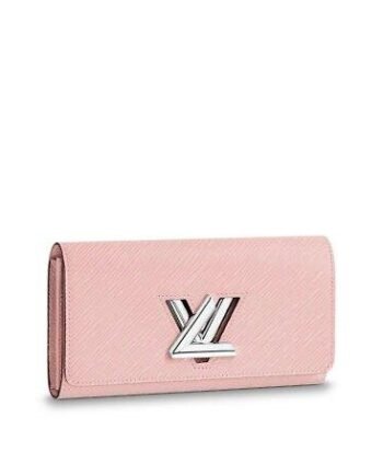 Louis Vuitton TWIST WALLET Rose Ballerine Pink