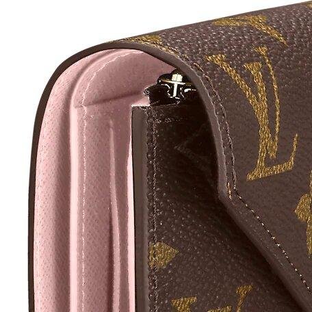 Louis Vuitton VICTORINE WALLET Rose Ballerine Pink