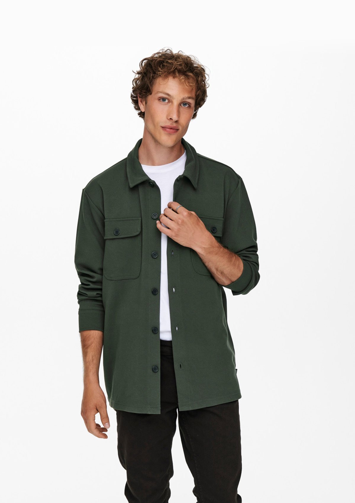 Dark Green Shirt – Stylish, Comfortable Shirt for Casual and Semi-Formal Wear