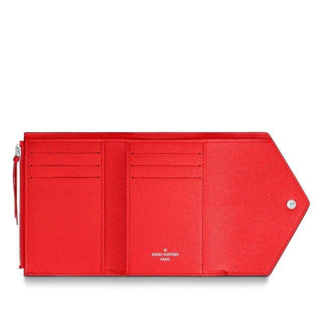 Louis Vuitton ESCALE VICTORINE WALLET Red