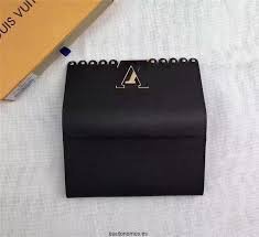 Louis Vuitton CAPUCINES WALLET Black