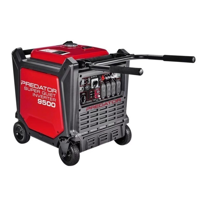 Predator Super Quiet Inverter 9500 Watt Generator with Co Secure Technology