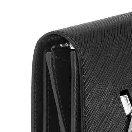 Louis Vuitton TWIST COMPACT WALLET Black